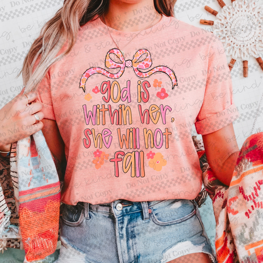 God is Within her Tee